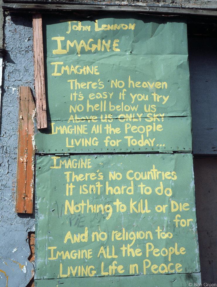 Imagine Graffiti, NYC, 1981 - Morrison Hotel Gallery