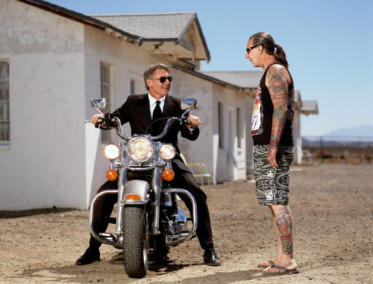Indian Larry & Harrison Ford - Morrison Hotel Gallery