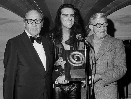 Jack Benny, Alice Cooper and George Burns, NYC, 1973 - Morrison Hotel Gallery