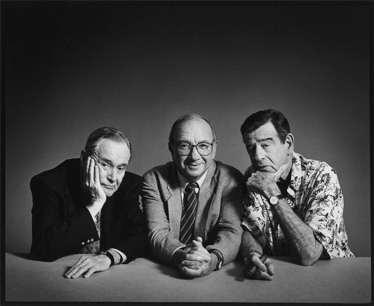 Jack Lemmon, Neil Simon & Walter Matthau, Los Angeles, CA, 1997 - Morrison Hotel Gallery