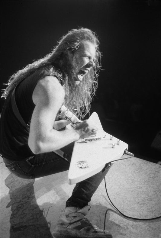 James Hetfield (live) Metallica, Damage, Inc. Tour 1986 - Morrison Hotel Gallery