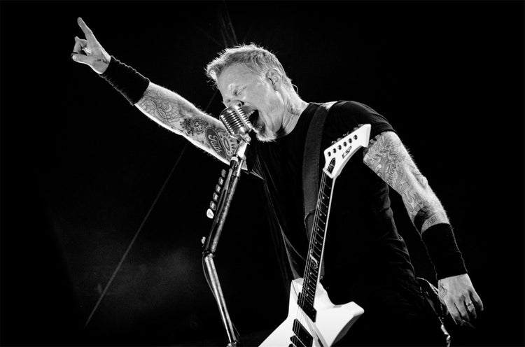 James Hetfield, Metallica, Indio, CA, 2011 - Morrison Hotel Gallery