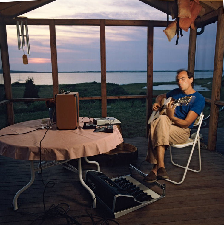 James Taylor, Martha's Vineyard, 1985 - Morrison Hotel Gallery