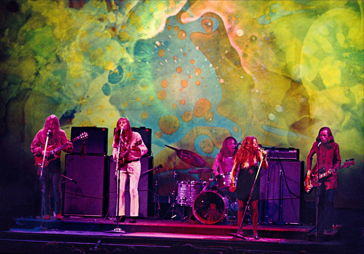 Janis Joplin, Big Brother & The Holding Company, Joshua Light Show, The Fillmore East, NYC, 1968 - Morrison Hotel Gallery