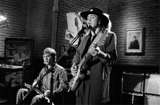 Jeff Healey and Stevie Ray Vaughan, 1987 - Morrison Hotel Gallery
