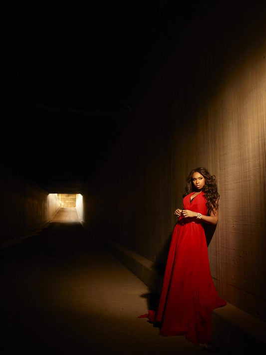 Jennifer Hudson (Red dress), Los Angeles CA, 2011 - Morrison Hotel Gallery