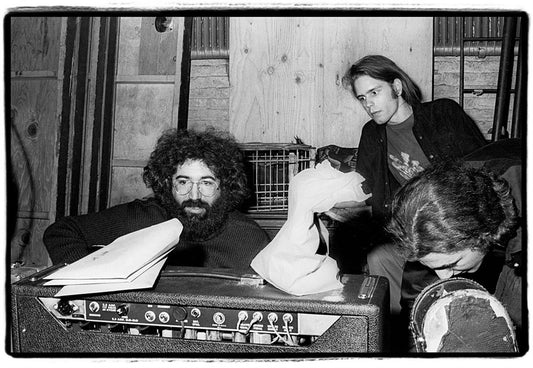 Jerry Garcia and Bob Weir Backstage at the Fillmore East, 1970 - Morrison Hotel Gallery