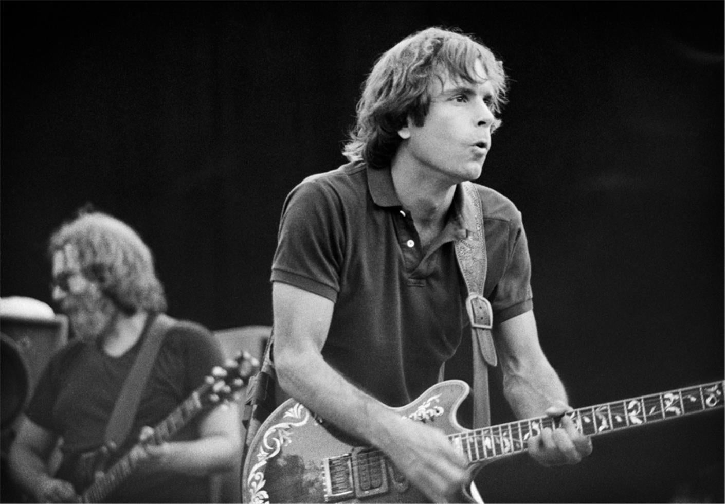 Jerry Garcia and Bob Weir, Grateful Dead, Frost Amphitheater, Palo Alto, CA, 1982 - Morrison Hotel Gallery