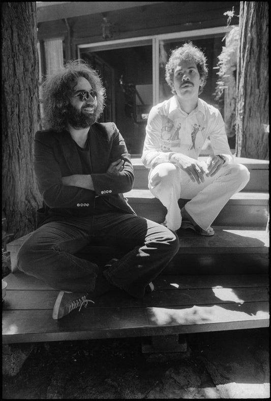 Jerry Garcia and Carlos Santana - Morrison Hotel Gallery