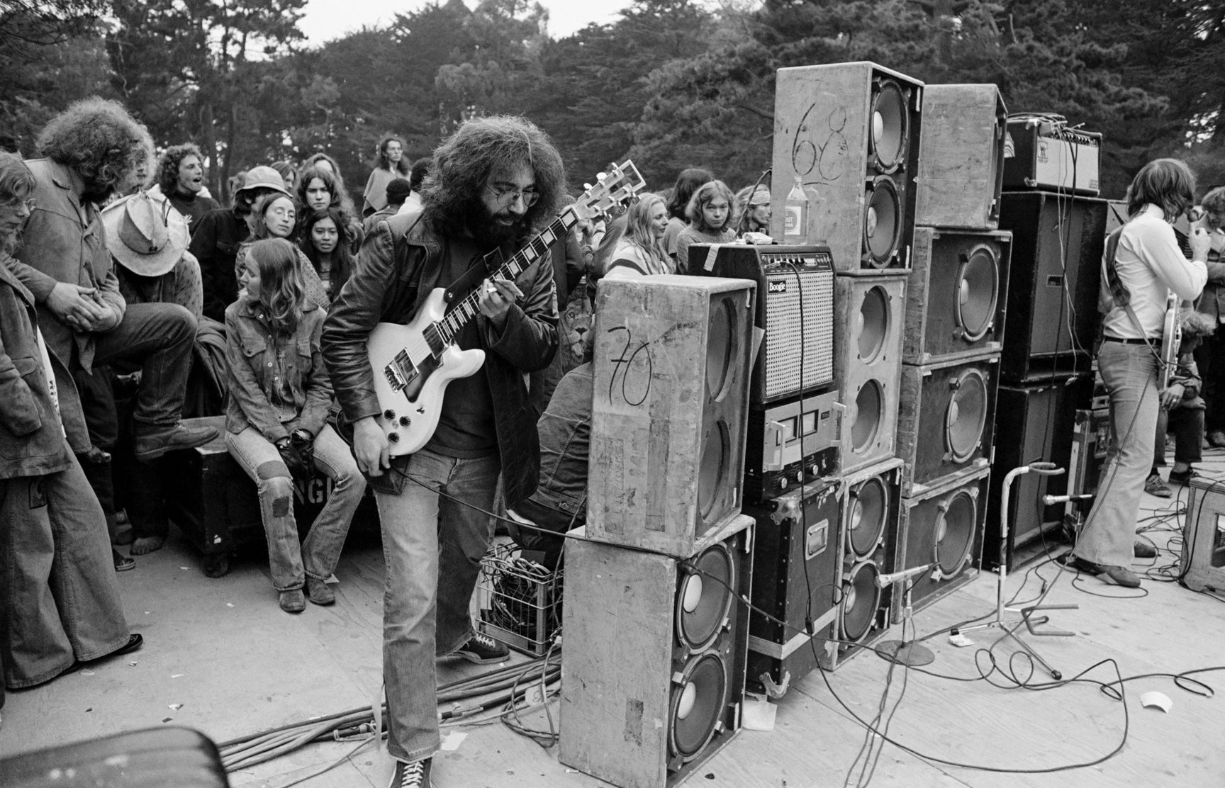 Jerry Garcia, Golden Gate Park, San Francisco, CA, September 28, 1975. - Morrison Hotel Gallery