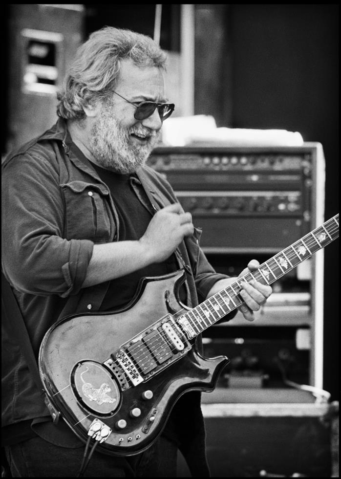 Jerry Garcia, Grateful Dead, Frost Amphitheater, CA 1988 - Morrison Hotel Gallery