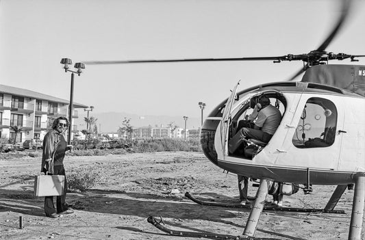 Jerry Garcia, Grateful Dead, Helicopter, 1982 - Morrison Hotel Gallery
