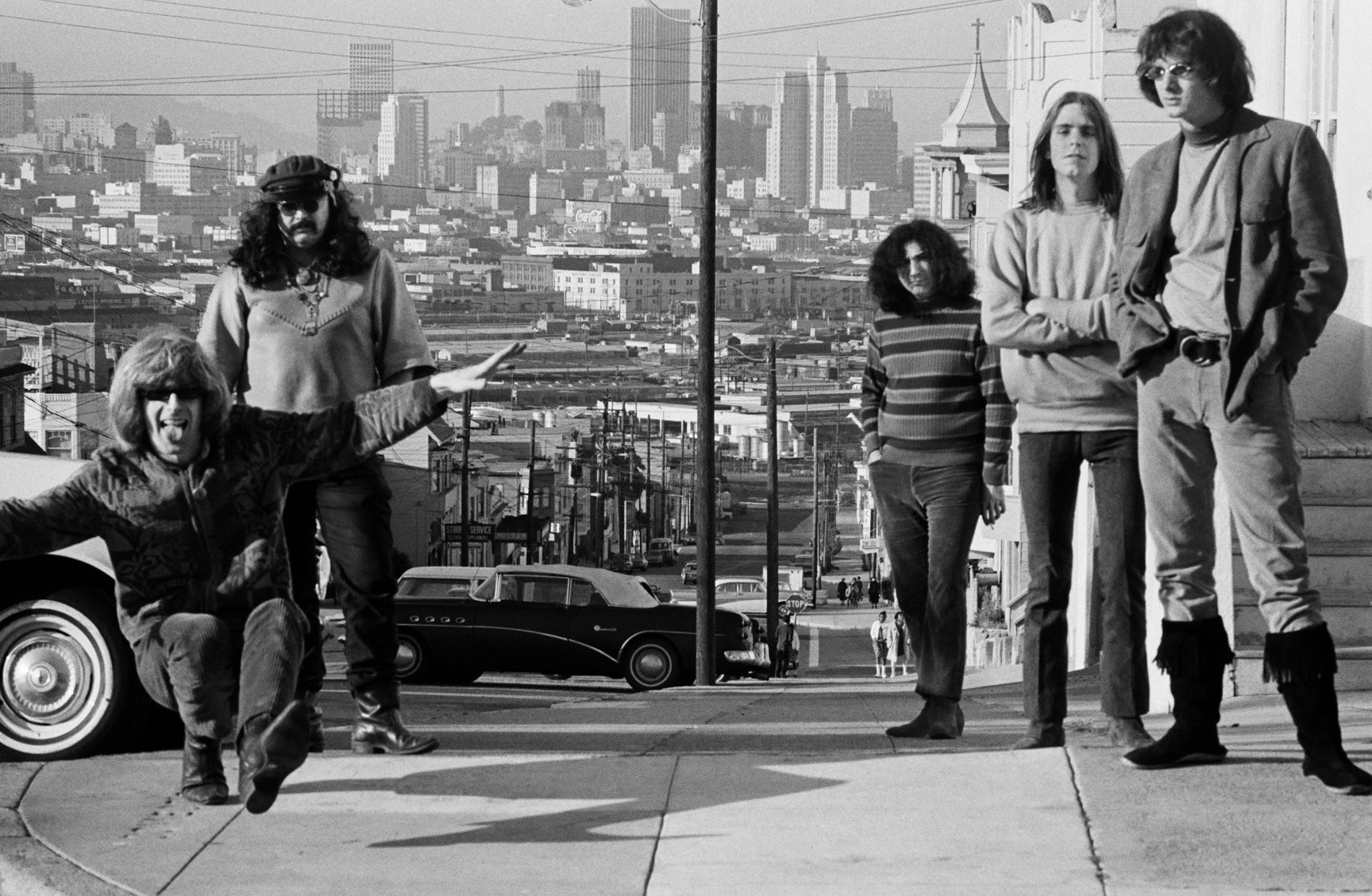 Jerry Garcia, Recording Studio, Los Angeles, CA, February 1967. - Morrison Hotel Gallery