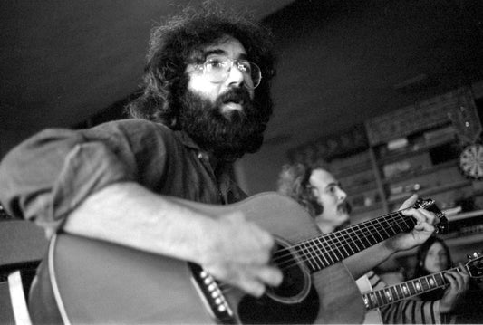 Jerry Garcia with David Crosby, Bolinas, CA 1971 - Morrison Hotel Gallery