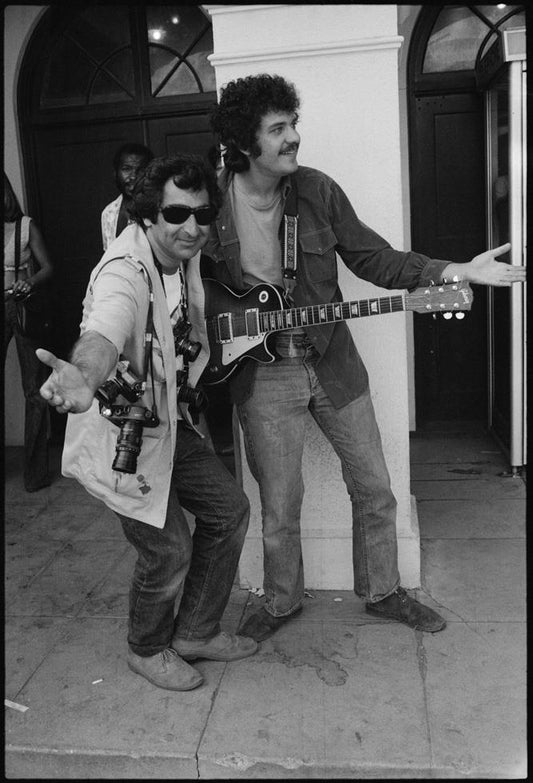 Jim Marshall and Mike Bloomfield - Morrison Hotel Gallery
