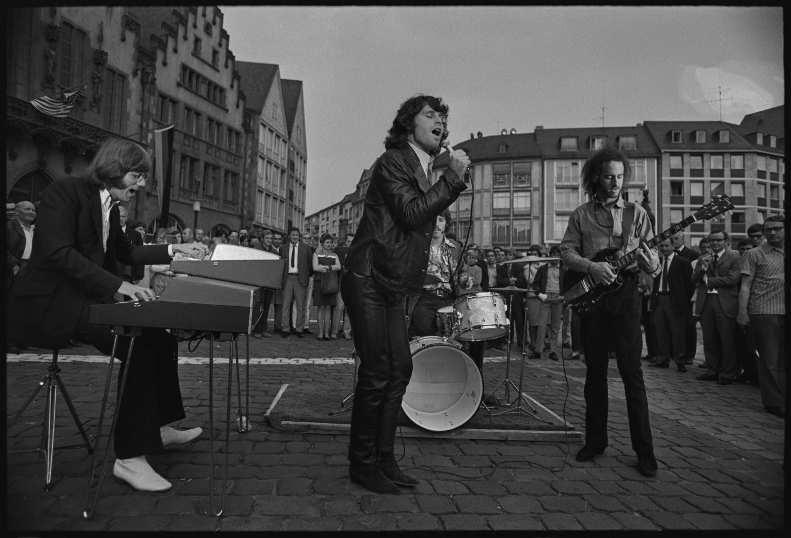 Jim Morrison, The Doors, Europe, 1968 - Morrison Hotel Gallery