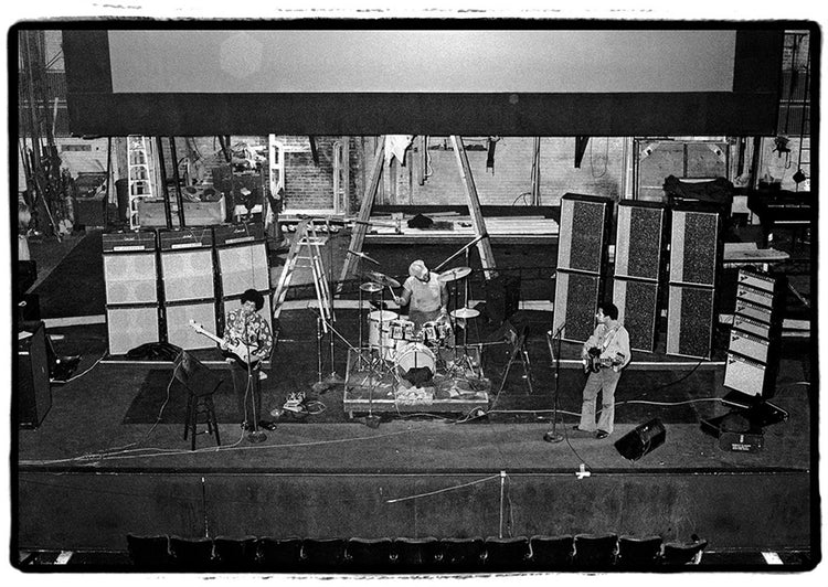 Jimi Hendrix and Band of Gypsies Rehearsal, Dec. 31, 1969 - Morrison Hotel Gallery