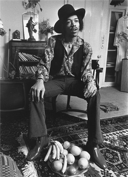 Jimi Hendrix, Brook St. Flat, London, 1969 - Morrison Hotel Gallery
