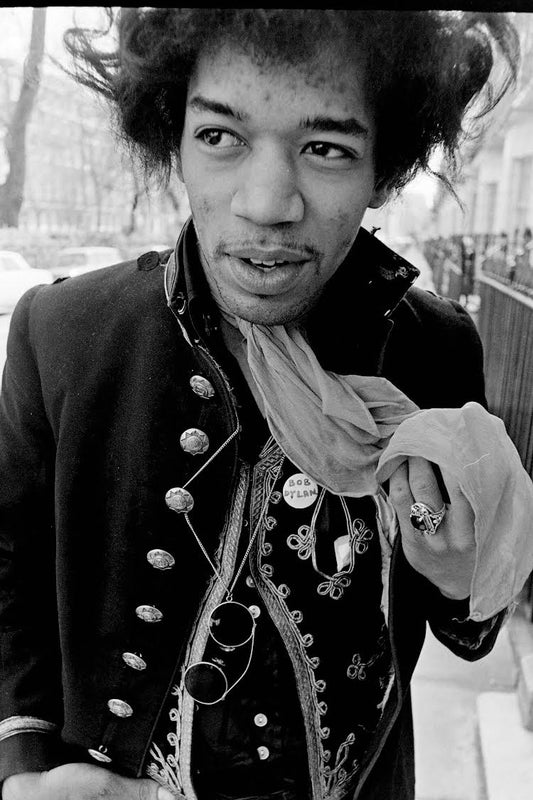 Jimi Hendrix, Close Up, London, 1967 - Morrison Hotel Gallery