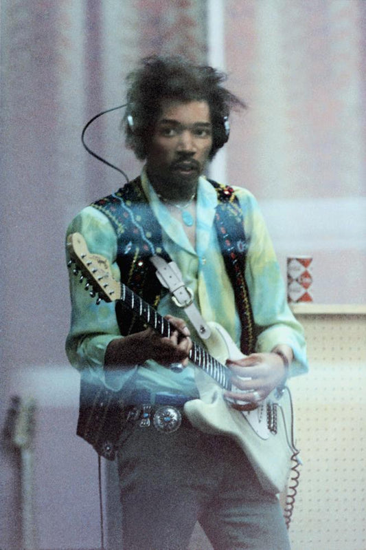 Jimi Hendrix “From The Other Side Of The Glass” at The Record Plant Studios, NYC 1968 - Morrison Hotel Gallery