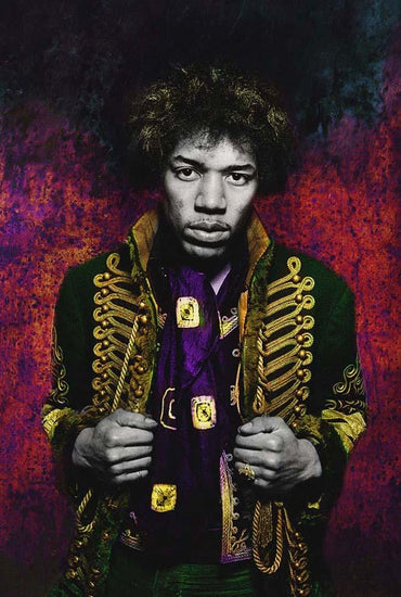 Jimi Hendrix, Green Jacket - Morrison Hotel Gallery