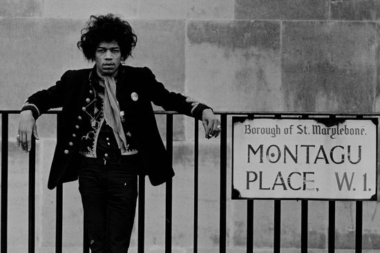 Jimi Hendrix, London, 1967 - Morrison Hotel Gallery