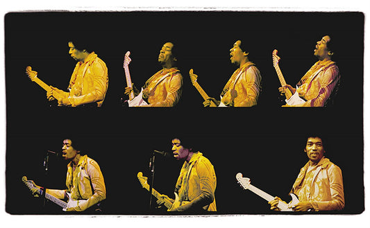 Jimi Hendrix, Multi, Fillmore East, December 31, 1969 - Morrison Hotel Gallery