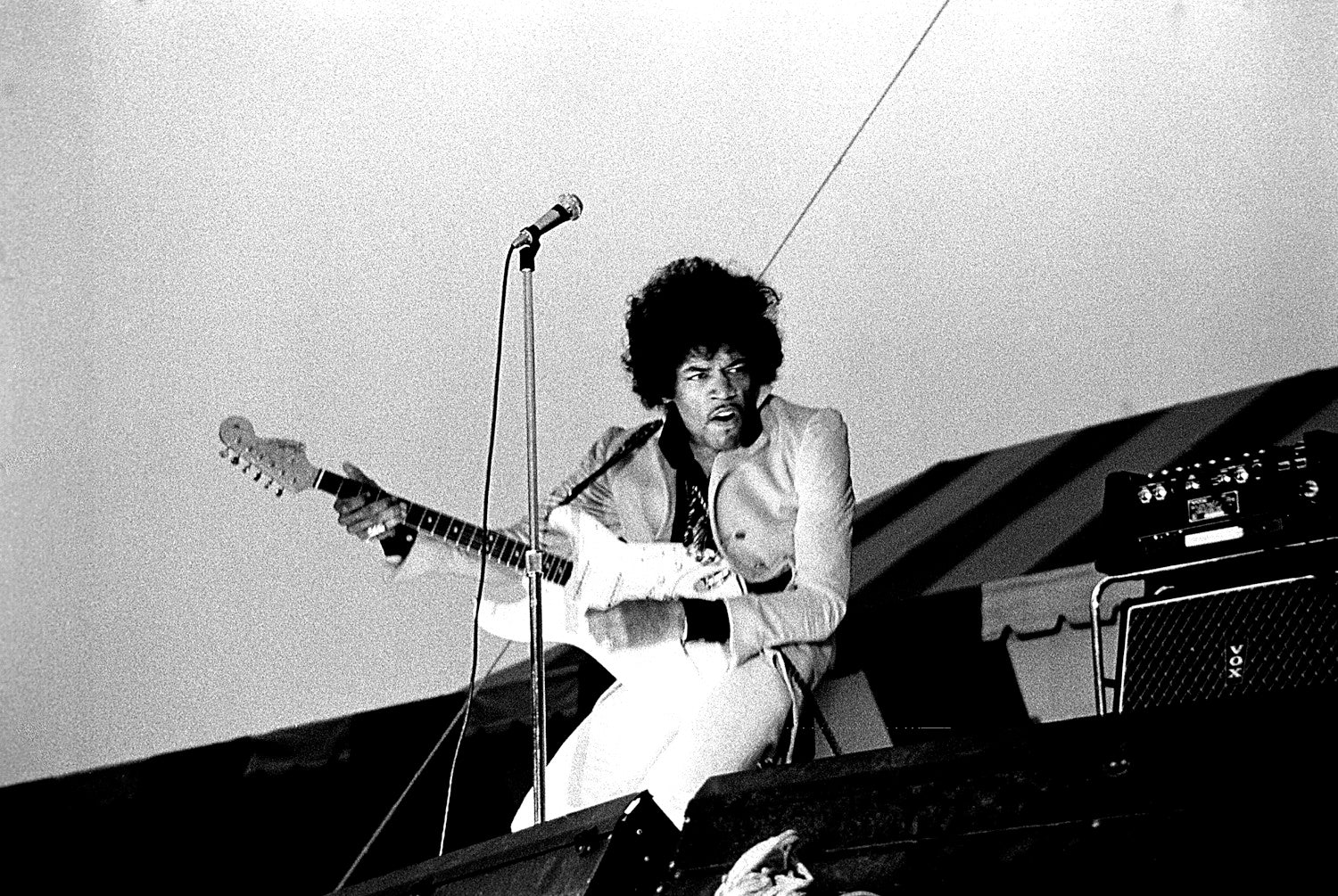 Jimi Hendrix, On Stage, Forest Hills, 1967 - Morrison Hotel Gallery