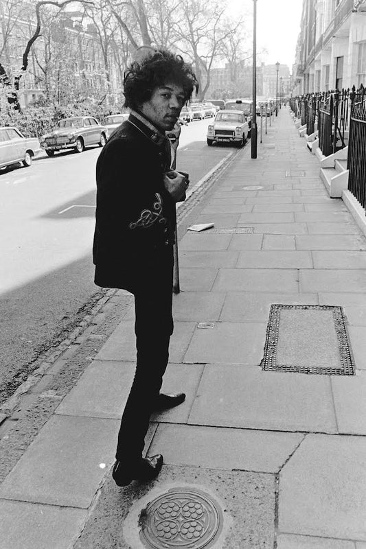 Jimi Hendrix, Street Walk, London, 1967 - Morrison Hotel Gallery