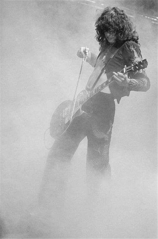 Jimmy Page, Led Zeppelin, Earls Court Exhibition Centre in London, May 1975 - Morrison Hotel Gallery