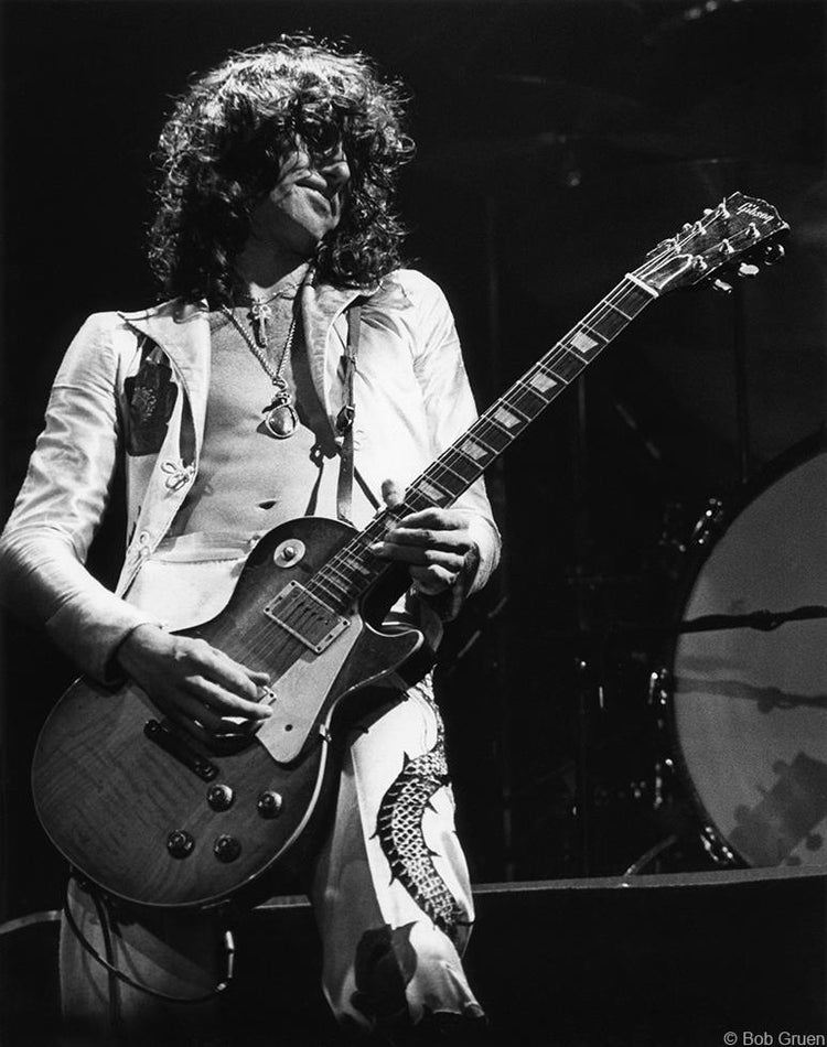 Jimmy Page, Led Zeppelin, Madison Square Garden, NYC, 1977 - Morrison Hotel Gallery