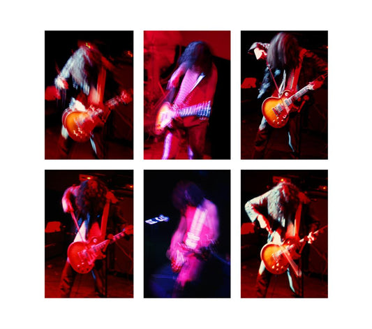 Jimmy Page on fire at the Fillmore East, NYC, 1969 - Morrison Hotel Gallery