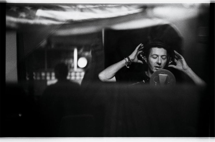 Joe Strummer in Studio, The Clash - Morrison Hotel Gallery