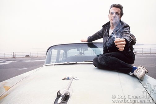 Joe Strummer, The Clash, On the Hood, NYC, 1981 - Morrison Hotel Gallery