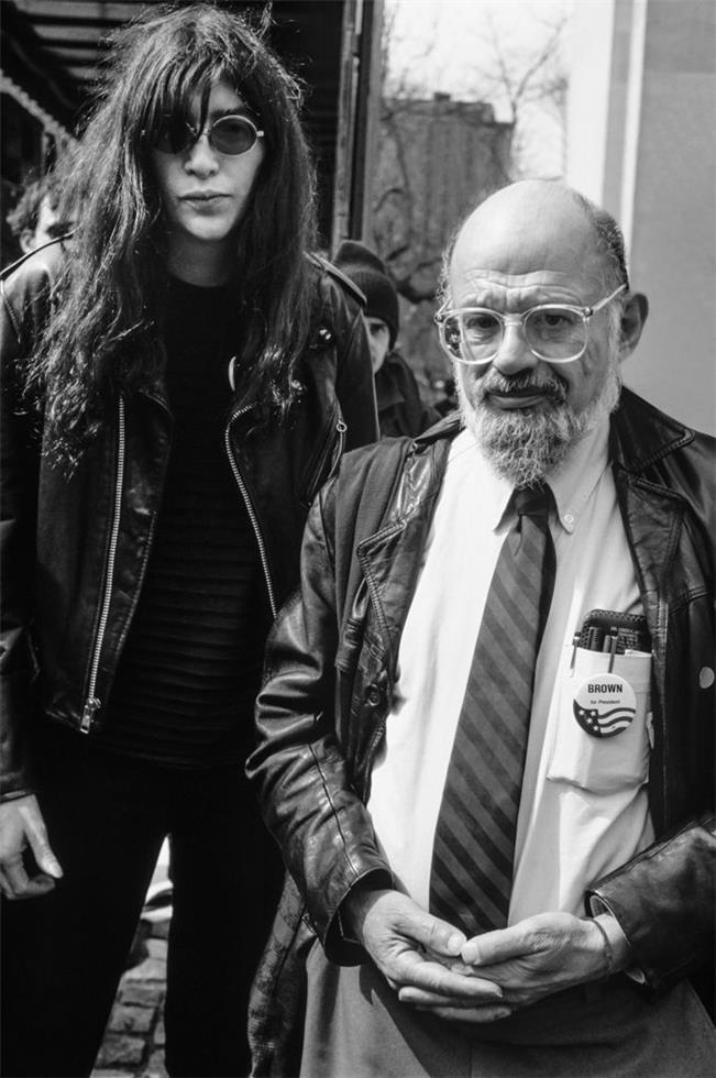 Joey Ramone and Allen Ginsberg, NYC, 1992 - Morrison Hotel Gallery
