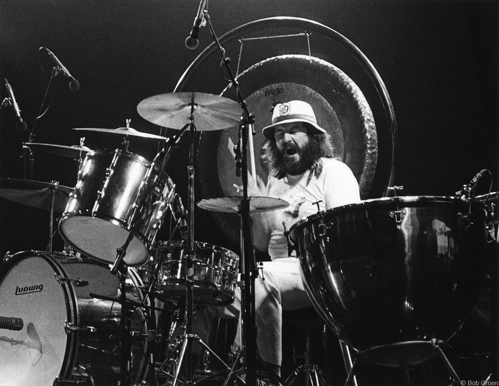 John Bonham, Led Zeppelin, Madison Square Garden, NYC, 1977