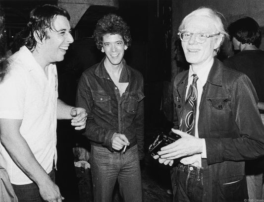 John Cale, Lou Reed & Andy Warhol, NYC, 1976 - Morrison Hotel Gallery