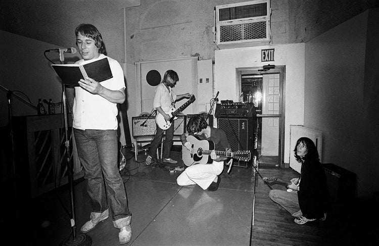 John Cale, Mick Ronson, David Byrne, Patti Smith, NYC 1975 - Morrison Hotel Gallery