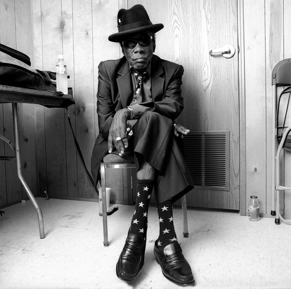 John Lee Hooker, Arlington Park Race Track, Arlington Heights, IL, 1998 - Morrison Hotel Gallery