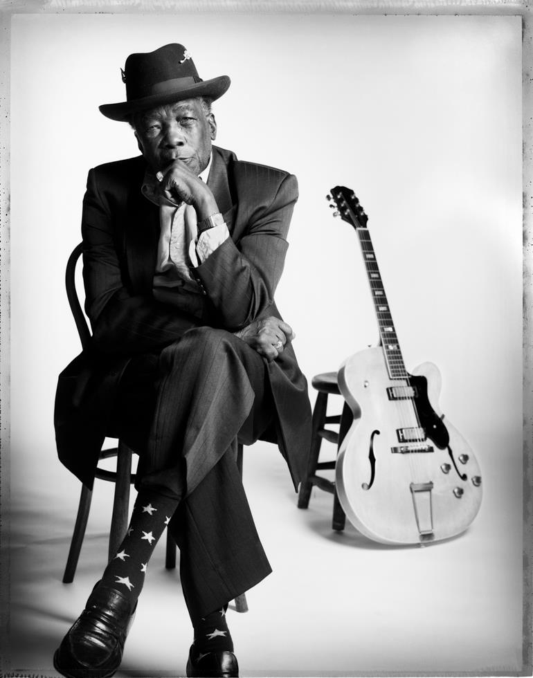 John Lee Hooker, Redwood City, CA, 1992 - Morrison Hotel Gallery