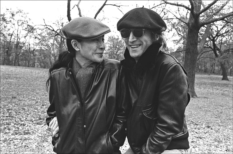 John Lennon and Yoko Ono, Big Grin, 1980 - Morrison Hotel Gallery