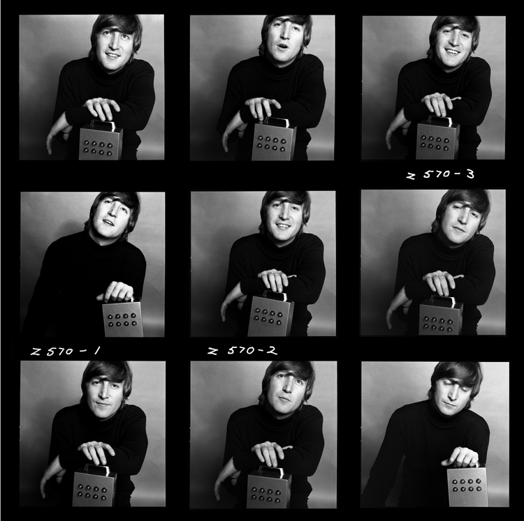 John Lennon, Contact Sheet, London, 1965 - Morrison Hotel Gallery