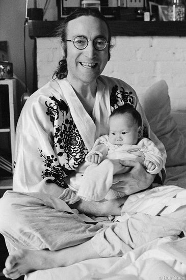 John Lennon & Sean Lennon, NYC, 1975 - Morrison Hotel Gallery