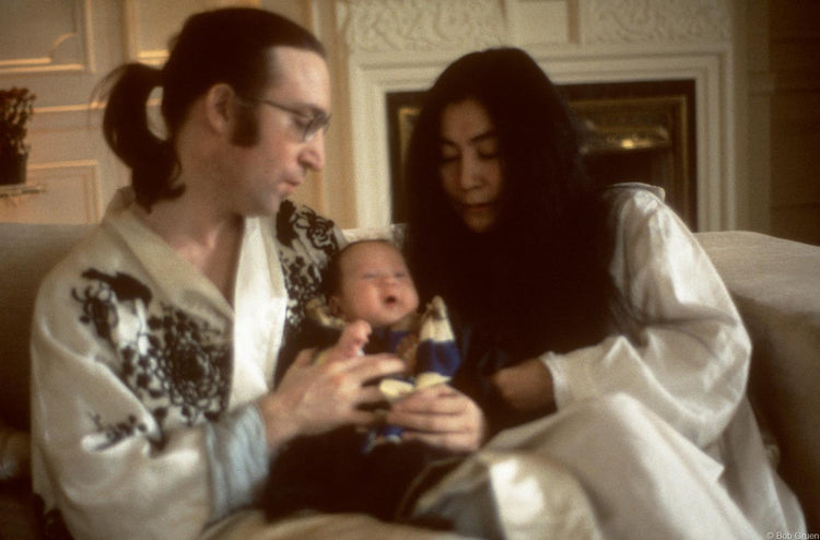 John Lennon, Sean Lennon & Yoko Ono, NYC, 1975 - Morrison Hotel Gallery