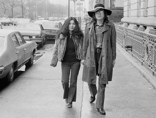 John Lennon & Yoko, NYC, 1973 - Morrison Hotel Gallery