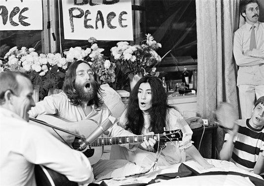 John Lennon & Yoko Ono, Bed-In For Peace, Montreal, Canada, 1969 - Morrison Hotel Gallery