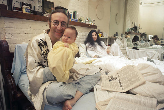 John Lennon, Yoko Ono & Sean, NYC, 1975 - Morrison Hotel Gallery