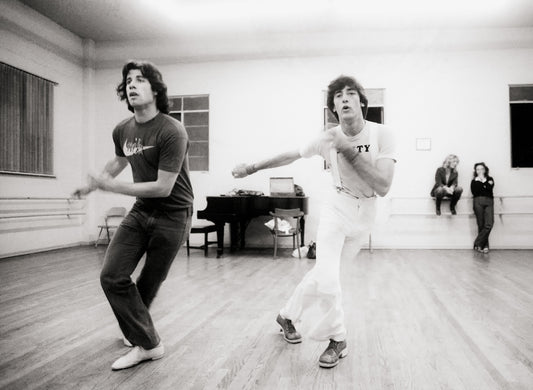 John Travolta and Denny Terrio, 1977 - Morrison Hotel Gallery