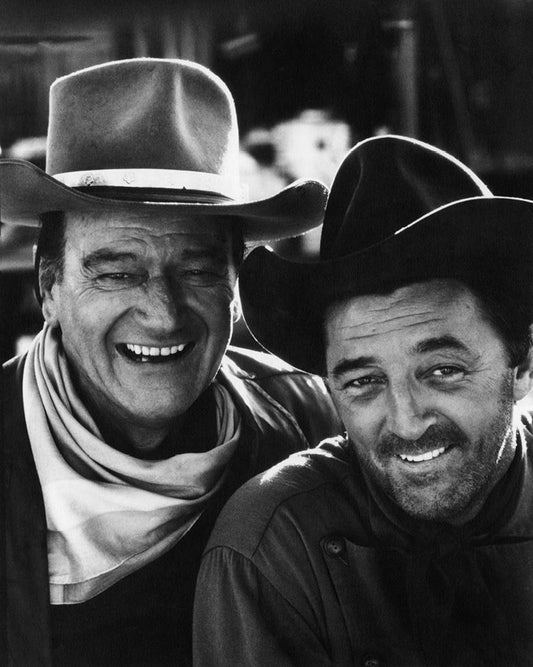 John Wayne and Robert Mitchum, Tucson, AZ, 1967 - Morrison Hotel Gallery