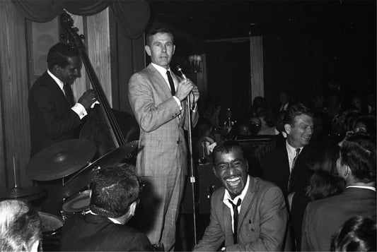Johnny Carson and Sammy Davis, Jr., The Living Room, NYC, 1966 - Morrison Hotel Gallery